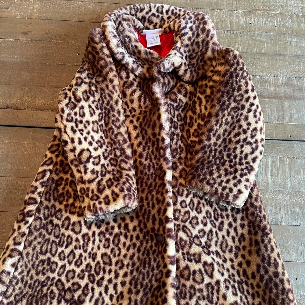 Bitty Baby American Girl faux Leopard Coat